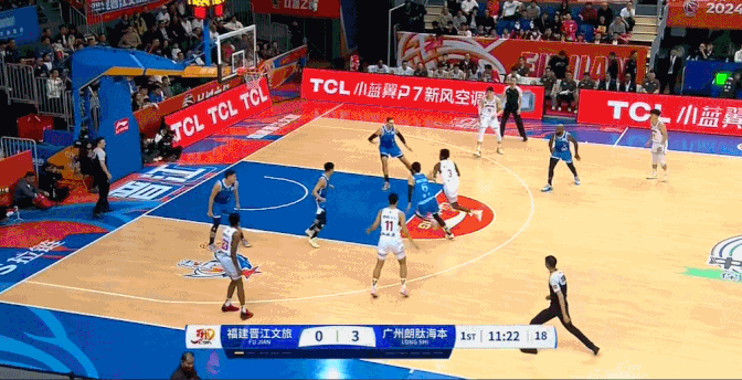 突然发力！广州打出一波12-0，瞬间领先22分打崩福建